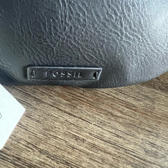 Fossil Black Crossbody Bag with Geometric Studs - Picture 15 of 16